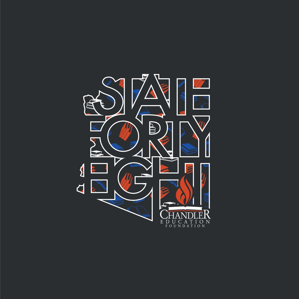 ChandlerEdFound's tweet photo. The 2023 #ChandlerEducationFoundation exclusive #StateFortyEight shirts have arrived! And we think they're pretty cool! 📚 😍 They are being delivered to the schools this week &amp; next for everyone who gave $100+ to our #CashForClassrooms campaigns. Thank you for all the support!🙏 https://t.co/sgYpUQOig2