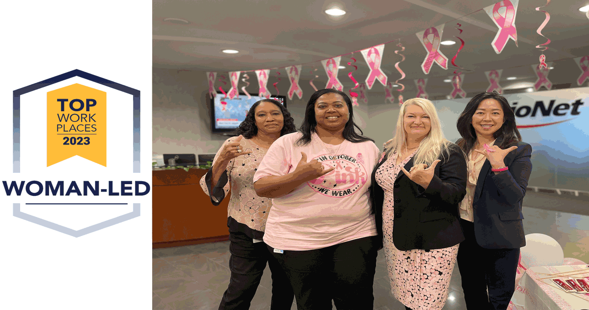 ActioNet_Inc's tweet photo. As we celebrate Breast Cancer Awareness Month, ActioNet is proud to announce that we were just named to the 2023 Top Workplaces Culture Excellence Award for Woman-Led Companies! Let’s Wear Pink and Celebrate ActioNet in Pink Style!
#WearPink #WomanLed #TopWorkplace #ActioNet https://t.co/EonE1CFCS9