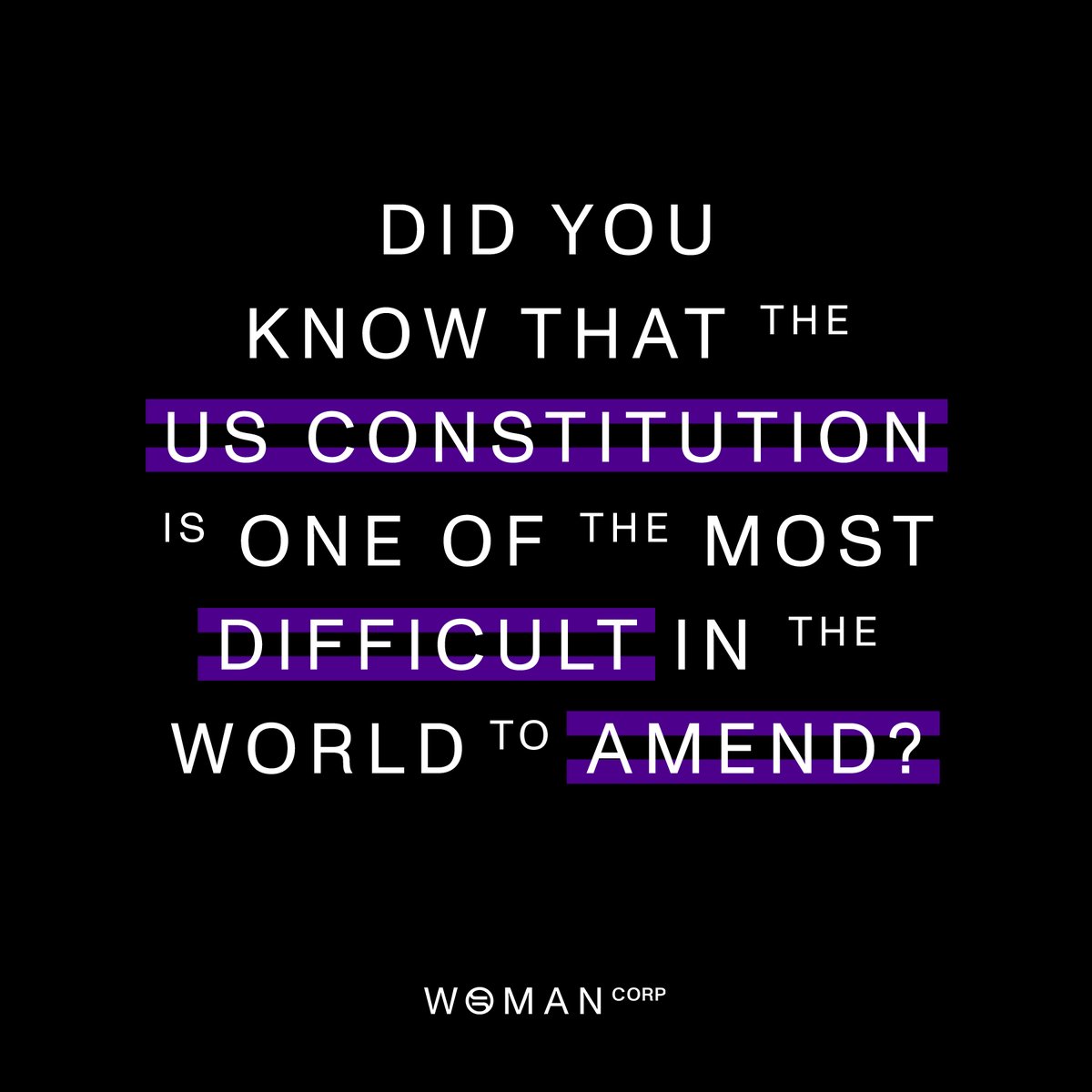 womancorp's tweet photo. Welcome to #THINGSTOGETMADABOUT, where we break down how legalese is holding us back. 

So... most Americans want to publish the #ERANow but our Constitution is one of the most difficult to change. And  um... yeah, politicians don't agree on anything. https://t.co/Mi5UOvegVB