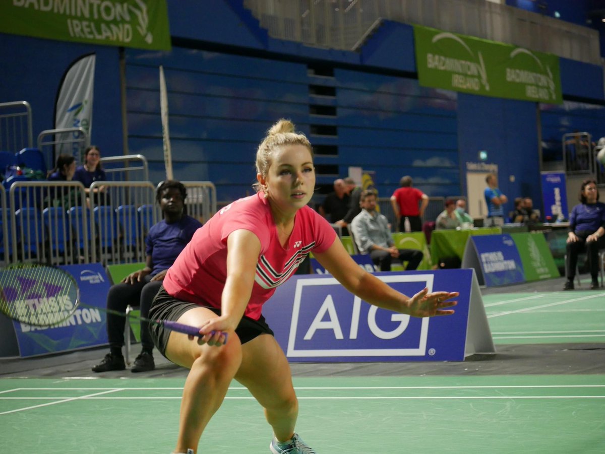 irishbadminton's tweet photo. Rachael Darragh 🇮🇪 is through to the last 16 of the Abu Dhabi World Tour 100 event after beating Doha Hany 🇪🇬 21-14 21-14.
In the last 16 Rachael will play Jaymie Laurens 🇳🇱 💪☘️ https://t.co/U9QLIn017K