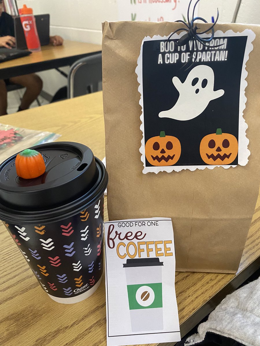 I love my B days because I get my coffee and snack fix from Cup of Spartan! Such a wonderful treat every other day. The students who run it bring me joy ❤️☕️