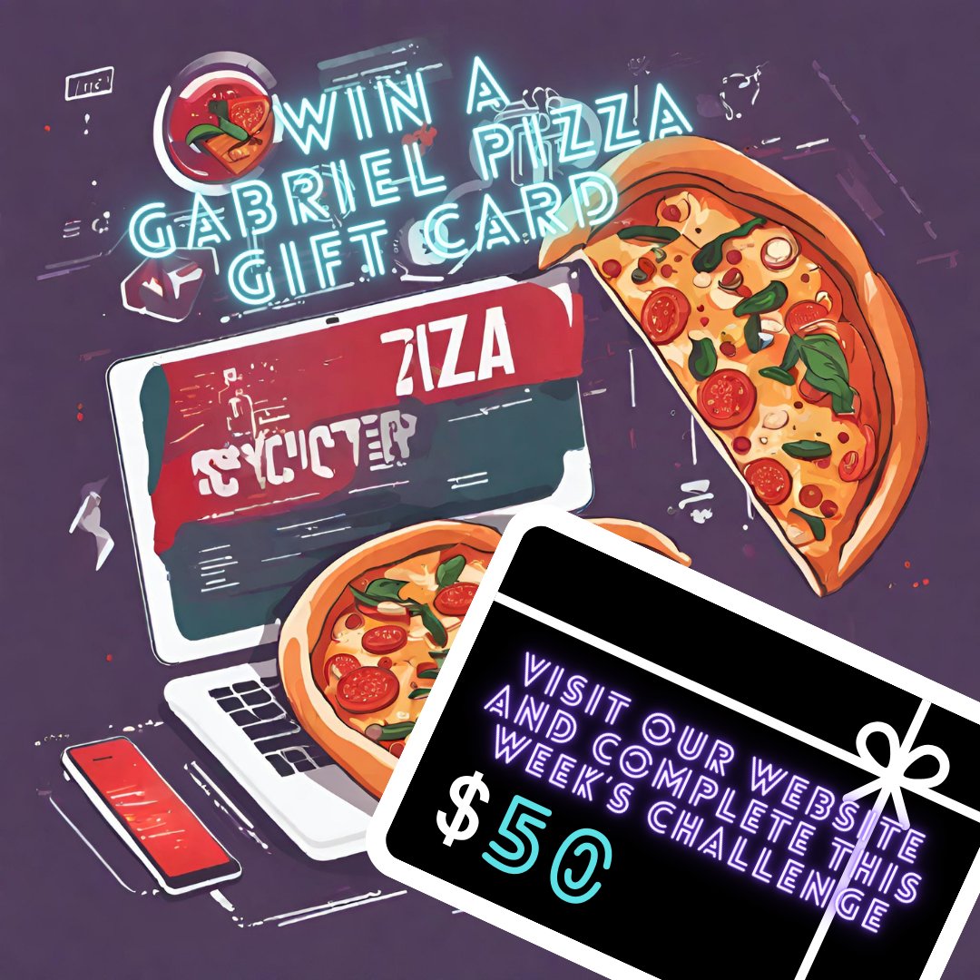 Hop on over to our website and complete the challenge Pizza for Phish. mystfx.ca/ithelp <a href="/stfxuniversity/">StFX University</a> #CyberSecuritymonth