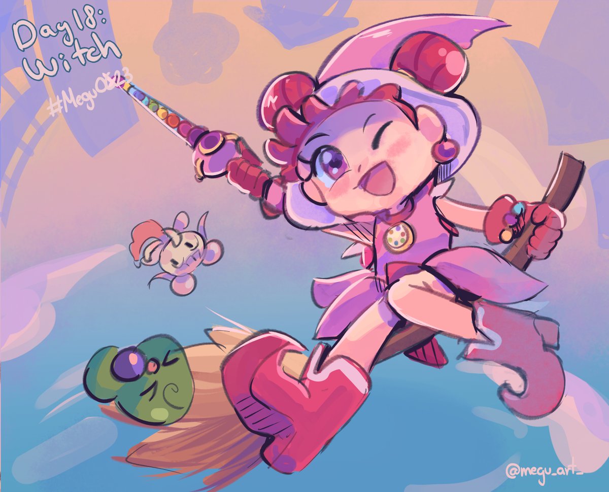 megu_art_'s tweet photo. Day 18: Witch ft DoReMi ๐ช
#MeguOC23 #ojamajoDoremi https://t.co/DwjI9gCqrj
