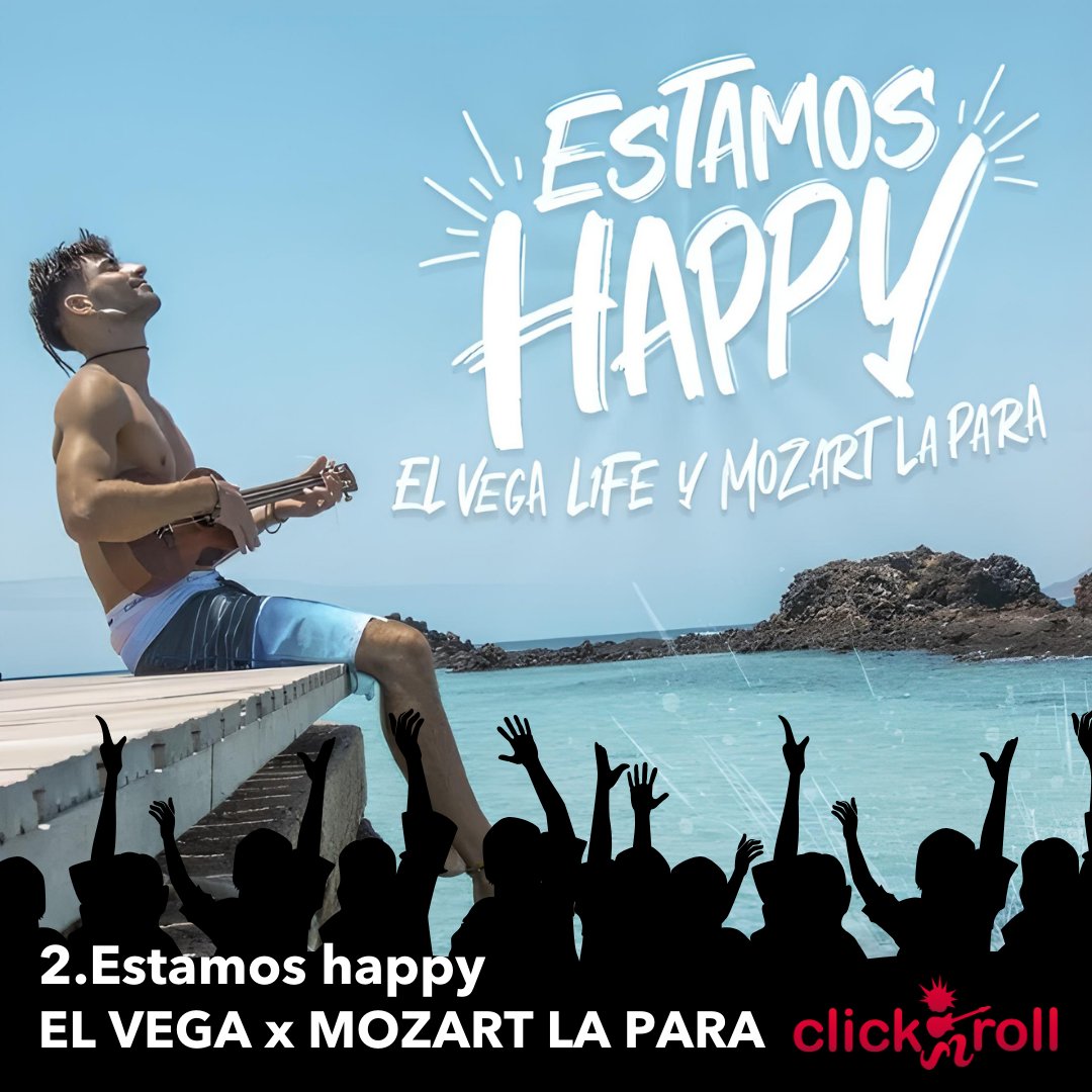 click_roll's tweet photo. El #TOP3 de la #ListaClickers de esta semana🥳

▶️“El Plan” de @ultimallave 
▶️“Estamos happy de @elvegalife  x @mozartlapara 
▶️“Brujería” de @NiaCorreia  x @ACarmonaOficial 

@icdcultural @elaboradoencanaria @CocaCola @Los40_Canarias #ElaboradoenCanarias #MadeinCanarias #música https://t.co/Gk4kaLrCvw