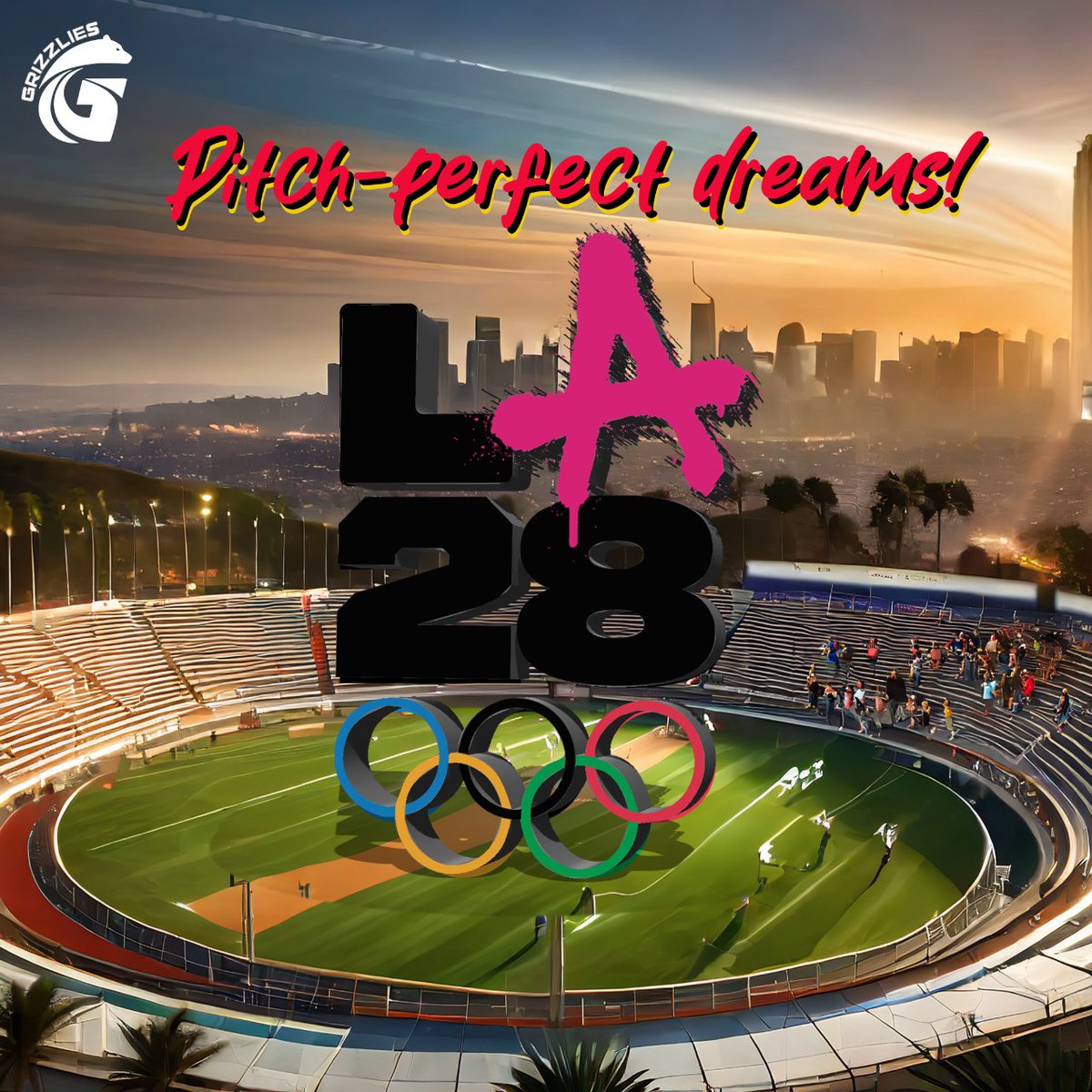 Time to bowl over the world with wicket at the Olympics 2️⃣0️⃣2️⃣8️⃣.
Batter up everyone! 🏏 Who is excited to experience the new era of cricket? 🏆🏟️ Post your comments.

#MiLC #USAcricket #GoldenStateGrizzlies #GSG #US #USA #Olympics #LA2028 #LA28

#cricket #cricketlovers