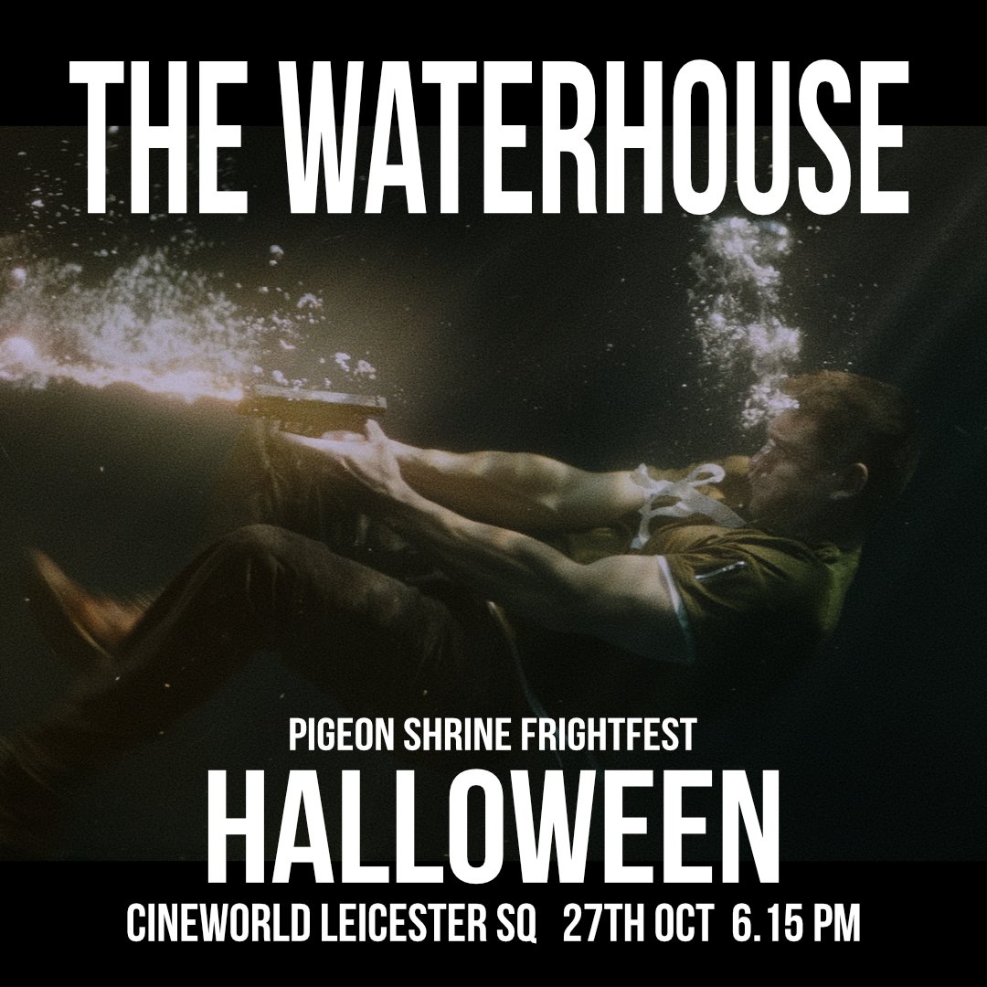 We're just over a week away now! Opening the @thepigeonshrine @frightfest #Halloween event is the World Premiere of Sam Clemens' gripping psychological chiller THE WATERHOUSE. Making his directorial debut, Sam (@JoshTwain) will be attending alongside his fabulous cast #frightfest