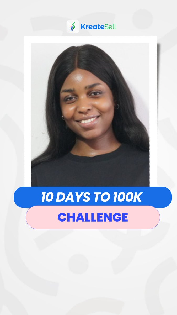 usekreatesell's tweet image. 🚀 Ready to turn your ideas or knowledge into 💰?

 Join us on this 10 Days journey to 100K Challenge and let&apos;s create your first digital product that&apos;s 🔥 together with you LIVE.

 #DigitalProductMastery #100kchallenge