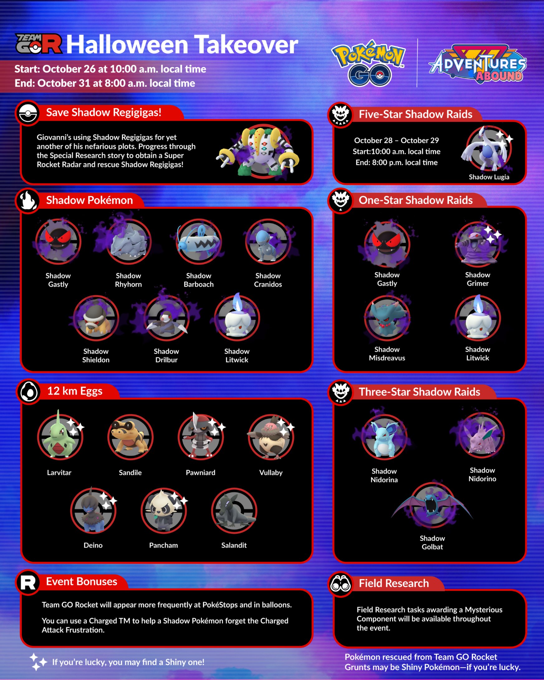 Pokémon GO October 2023 Event Guide