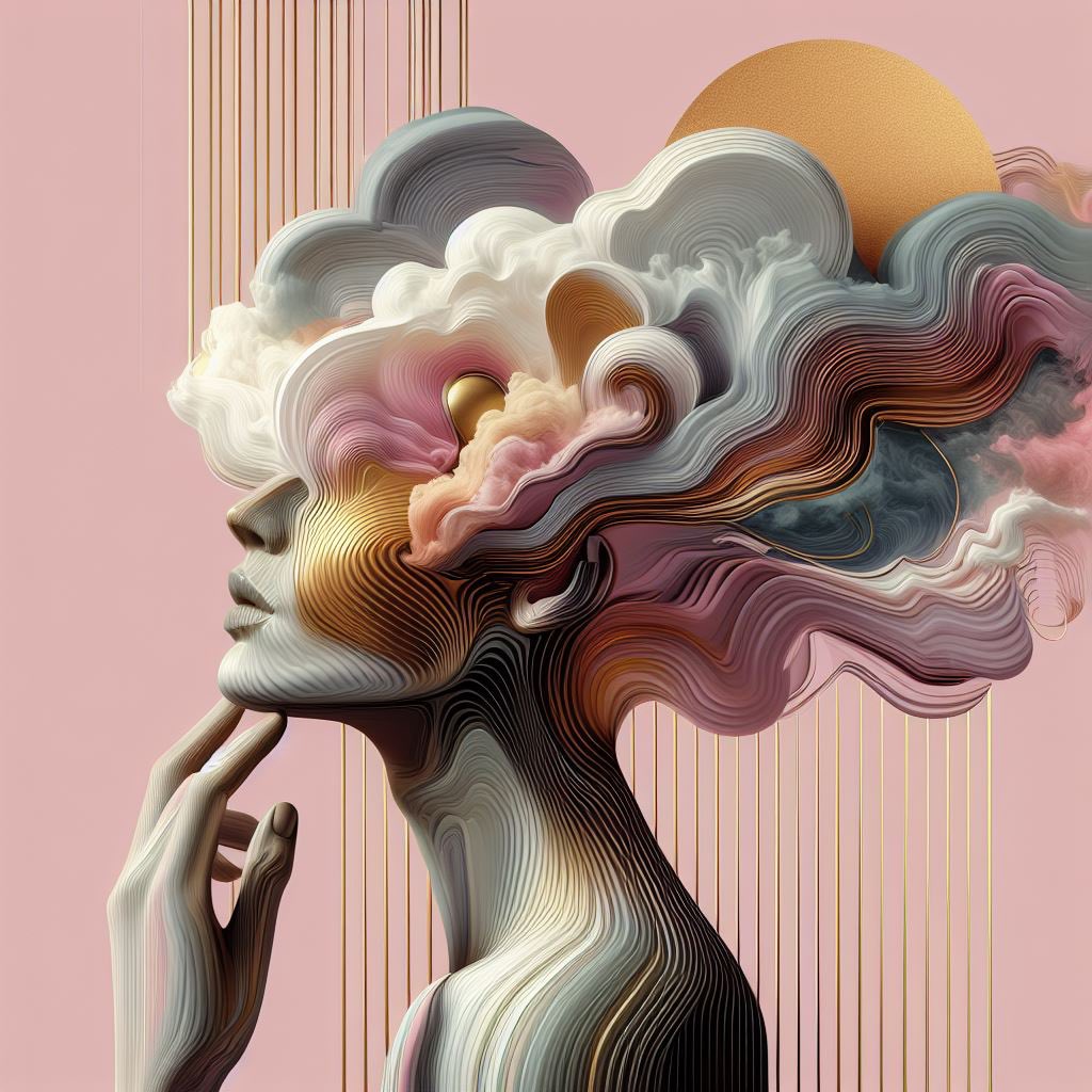 mary_aigirl's tweet photo. New fav collection- storm in woman head 🤍🌪️ #digitalart #dalle #dalle3 #midjourney #midjourneyart #digitalartist #aigirl #ai #aiart #nft #nftart #nfartist #imagegeneration #leonardoai #prompt https://t.co/AdVdSbCTav