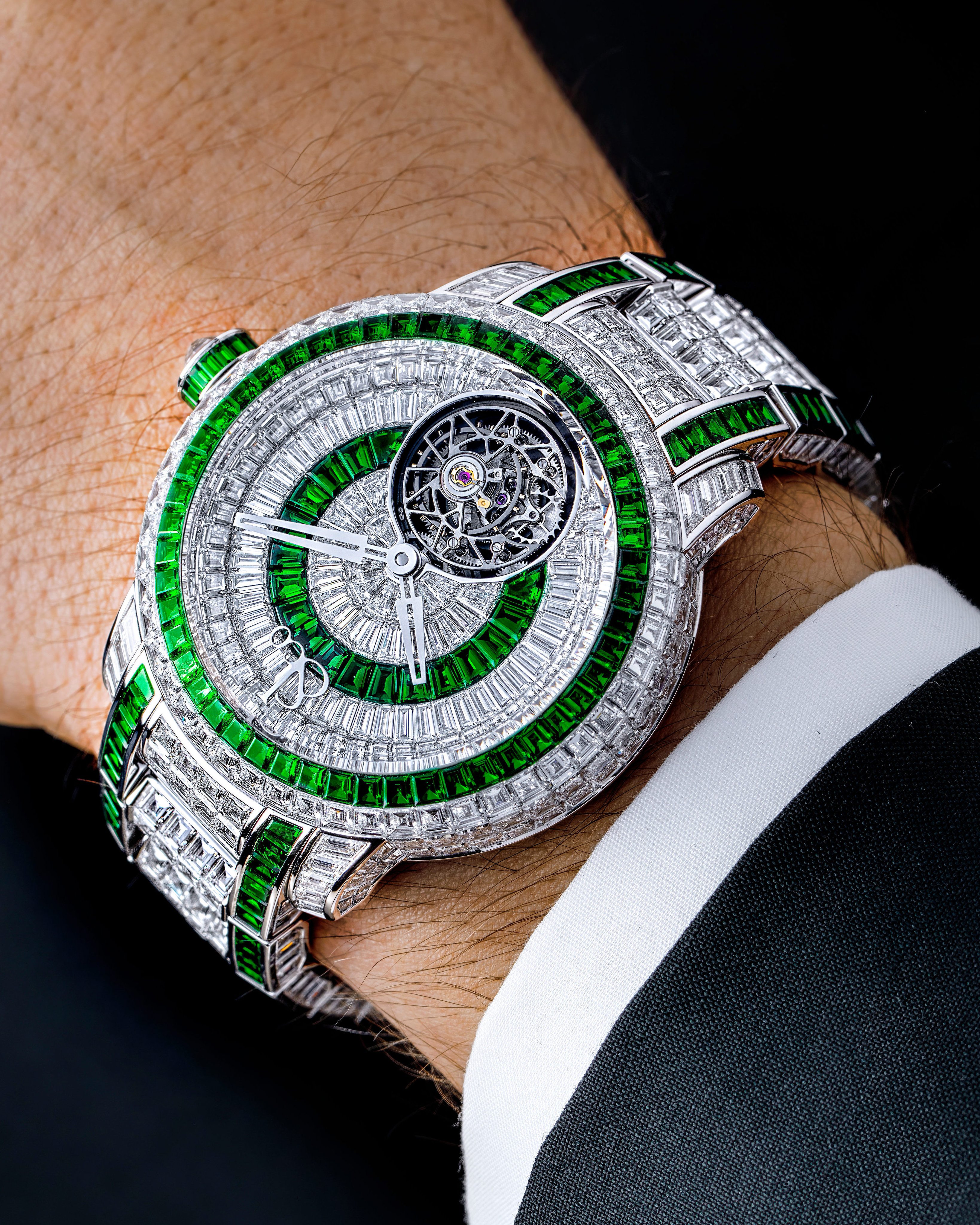 Caviar tourbillon hotsell diamond bracelet