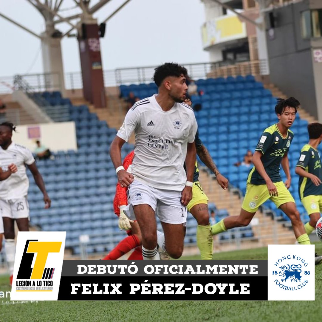 lo_legion's tweet photo. 🇭🇰 Hong Kong Sapling Cup 

Félix Pérez-Doyle debutó con el Hong Kong FC en el duelo en el que cayeron 2-1 ante el Tai Po. Jugó 90 minutos y amonestado al 69.

0-1 Dominic Sy Johns 🏴󠁧󠁢󠁥󠁮󠁧󠁿🇦🇺 36
1-1 Kayron 🇧🇷 38
2-1 Wai-Keung Chung 🇭🇰🇨🇳 52

#LegionariosCR #HongKongSaplingCup #HongKongFC https://t.co/F1KLweICBk