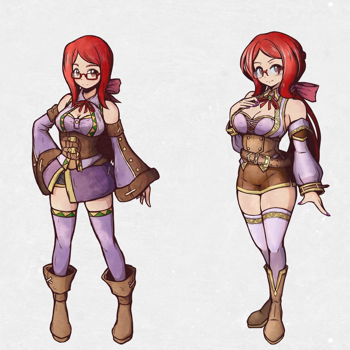 「OCtober Day 18 Ruby (Archivist's Curse) 」|H (エイチ) 🈺のイラスト