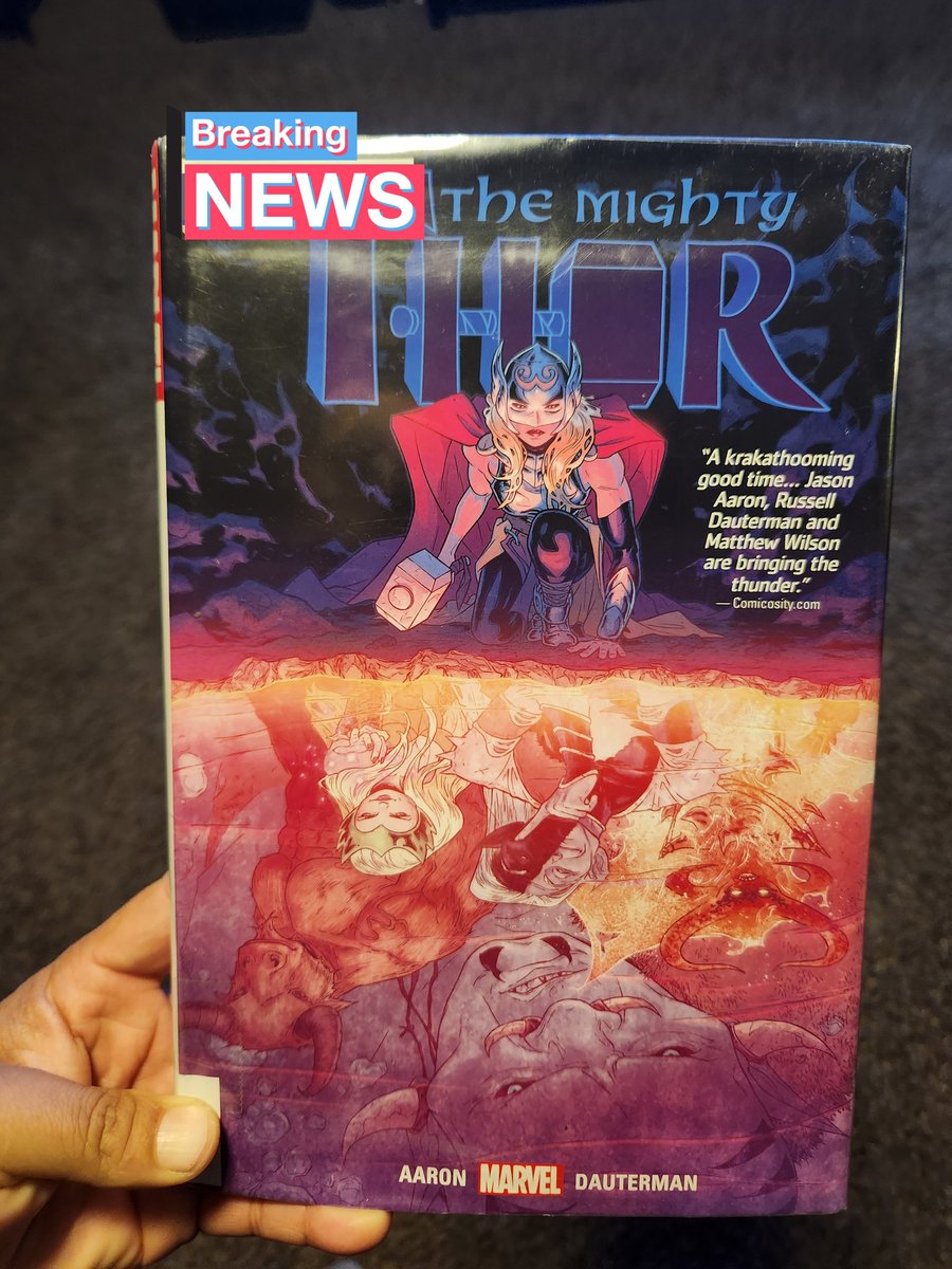 I just read The Mighty Thor, Vol. 2. I borrowed this from my library.  Libraries are fantastic!!!

#Library
#Thor
#JaneFoster