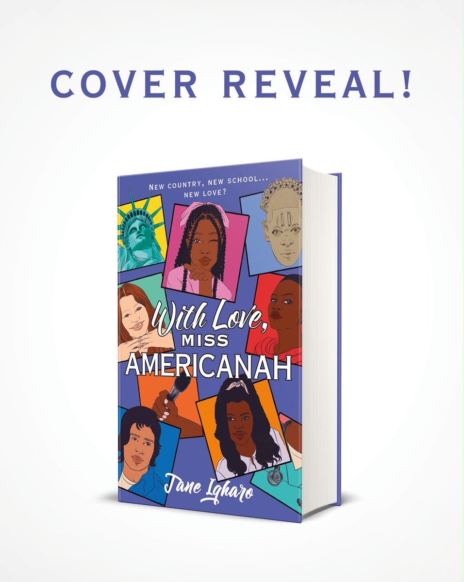 VictoriousJane's tweet photo. I am thrilled to reveal the cover of my debut young adult novel, WITH LOVE, MISS AMERICANAH out June 18, 2024 with @FeiwelFriends! Click the link below to pre-order your copy. 😁

https://t.co/PK8WKPsItK https://t.co/R12HGwetiY