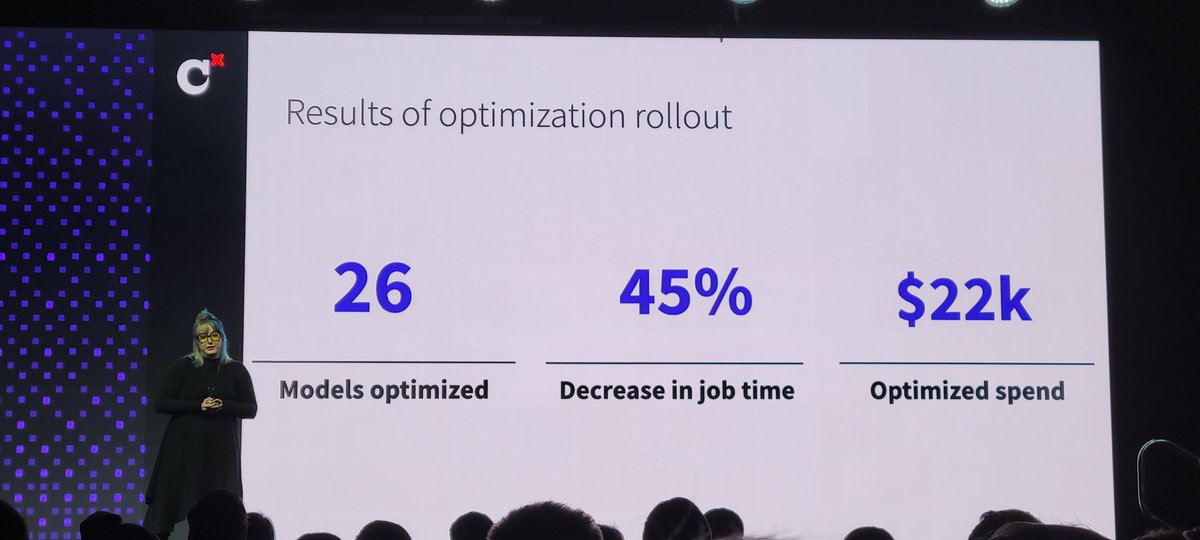 RealStrech's tweet photo. @getdbt dbt talks about how they lowered their @SnowflakeDB costs for the long term using bigger nodes and fewer nodes more efficiently! @dvellante @ggilbert41 @furrier https://t.co/eeBVhfEGis