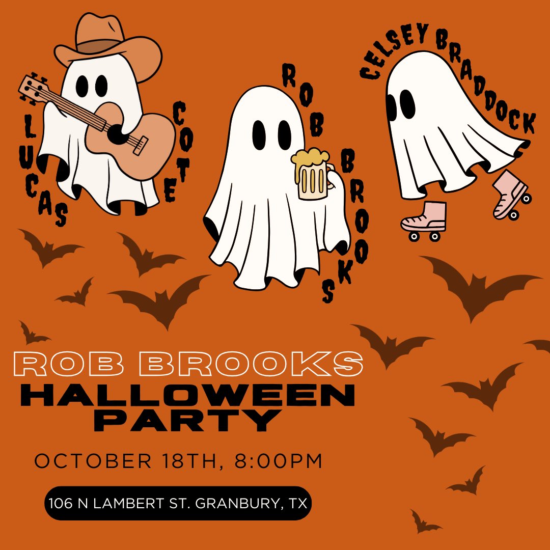 RobBrooksMusic_'s tweet photo. I’m having a Halloween party.
Drinks. Food. Music.
Costume contest.
Come on https://t.co/Ibu7sbkmQn