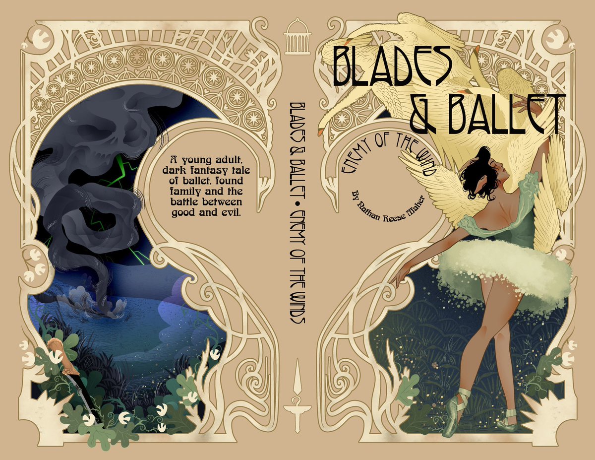 Only 13 days remaining to make this book a reality! Cover art by Mrs. Gendered and written by award winning author Nathan Reese Maher.

kickstarter.com/projects/nrmbo…

#ballet #darkfantasy #artnouveau #ballerina #tornado #yanovel #attackontitan #kaiju #monsters #comingofage #diversity