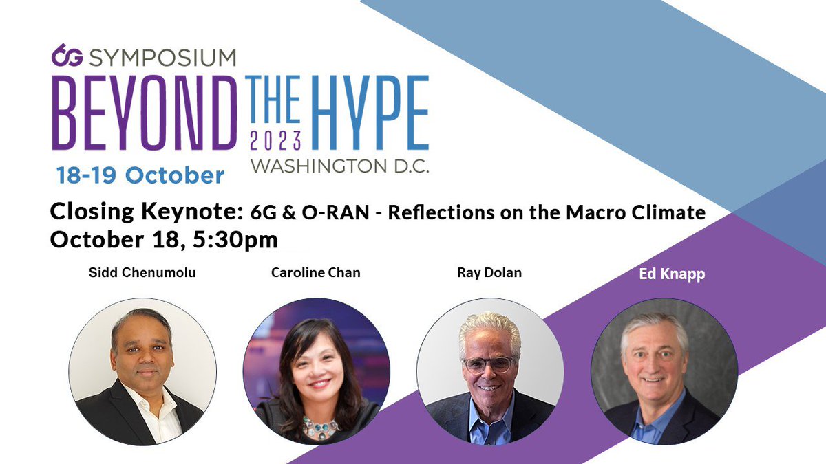 Cohere Technologies (@cohere_4g_5g) on Twitter photo Closing Keynote at #6GSymposium taking place today at 5:30. Don't miss the discussion on #6G #ORAN <a href="/6GWorld/">6GWorld</a> with <a href="/dish/">DISH</a> <a href="/intel/">Intel</a> <a href="/Cohere_MultiG/">Cohere Technologies</a> <a href="/AmericanTowerUS/">American Tower US</a> Closing Keynote at #6GSymposium taking place today at 5:30. Don't miss the discussion on #6G #ORAN <a href="/6GWorld/">6GWorld</a> with <a href="/dish/">DISH</a> <a href="/intel/">Intel</a> <a href="/Cohere_MultiG/">Cohere Technologies</a> <a href="/AmericanTowerUS/">American Tower US</a>