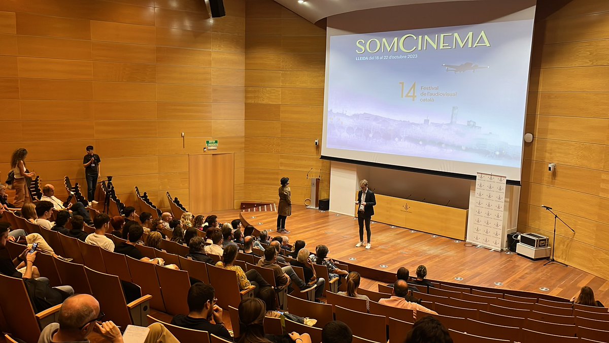 Inici de SOM CINEMA amb gust lleidatà 😉❤️