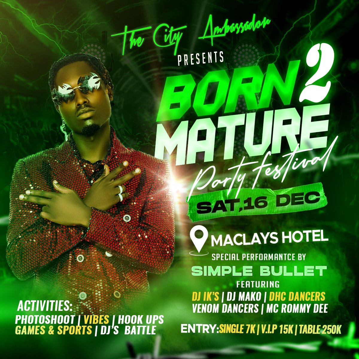 EldJerigo's tweet photo. @DouglasLwangaUg Marcallys hotel soroti, call of  born to mature party festival https://t.co/sXkVsHGlrZ