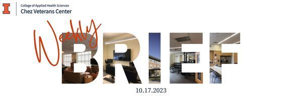 CVCatIllinois's tweet image. 🍂 Check out this week's Brief for all the campus buzz, Chez Veteran's Center events, and more! 📰 Stay in the know with us. 📚🍁 

➡️ buff.ly/44IoySH 

#WeeklyBrief #CVCUpdates