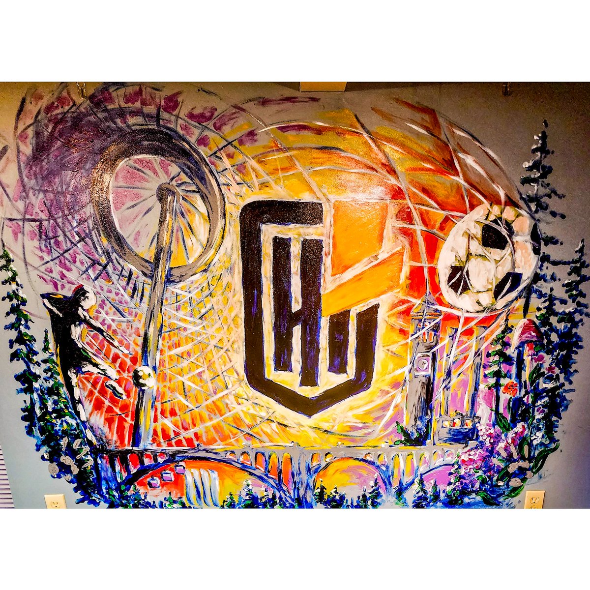 MntTidings's tweet image. Check out my new mural at Hat Trick Brewing! Don&apos;t forget to save the date for their grand opening on November 11th. #spokane #spokanearts #spokanebeer #spokanesoccer