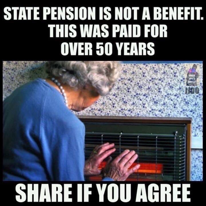 We have one of the worst pensions in Europe!!!

They want you to believe it’s a benefit so you stop demanding what’s yours by right!

Don’t fall for it!

Otherwise how much more will they take away from us?

#FightForYourRights #pension #Pensions