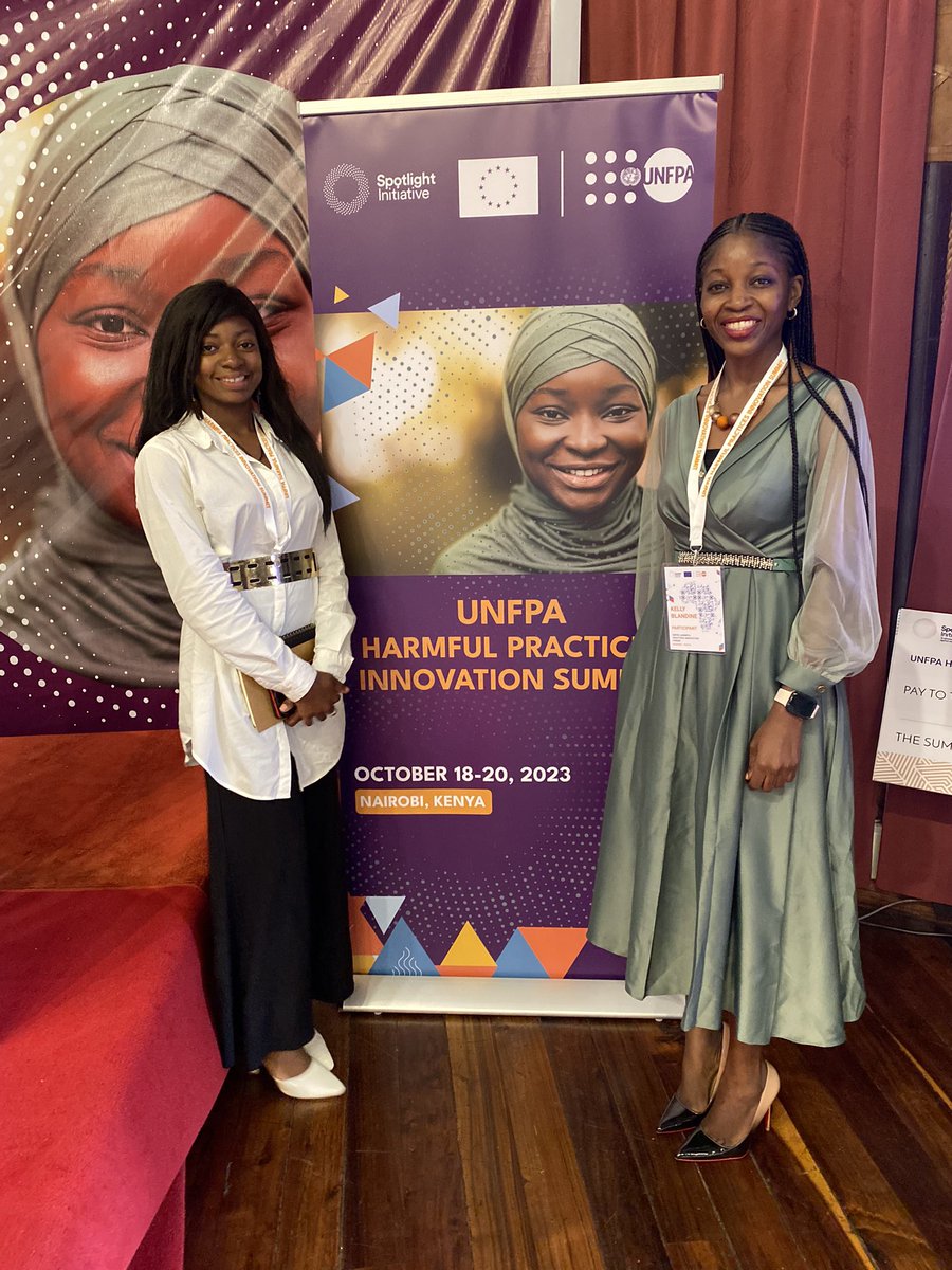 UNFPACameroon's tweet photo. #Innovation:@UNFPACameroon glad to take part in the UNFPA Harmful Practices Innovation Summit in Nairobi,Kenya🇰🇪through #AFENSPY @Wetech_Org &amp;UNFPA 🇨🇲Innovation focal point. 
The session brings together young innovators,donor partners,UN agencies &amp;actors in the fight against #FGM https://t.co/pnHEWzx5eL