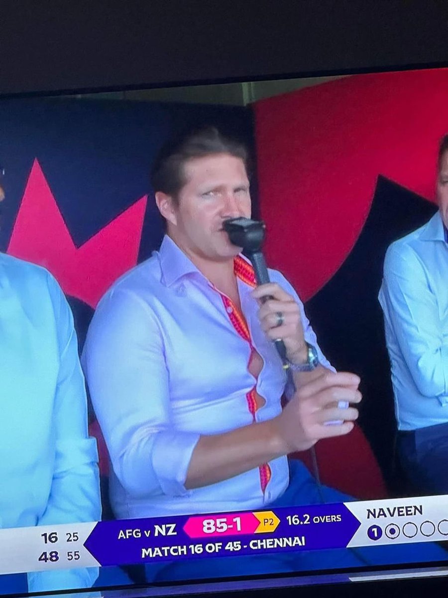 Another big win for the Black Caps overnight but the Player of the Match were the buttons on Shane Watson’s shirt…