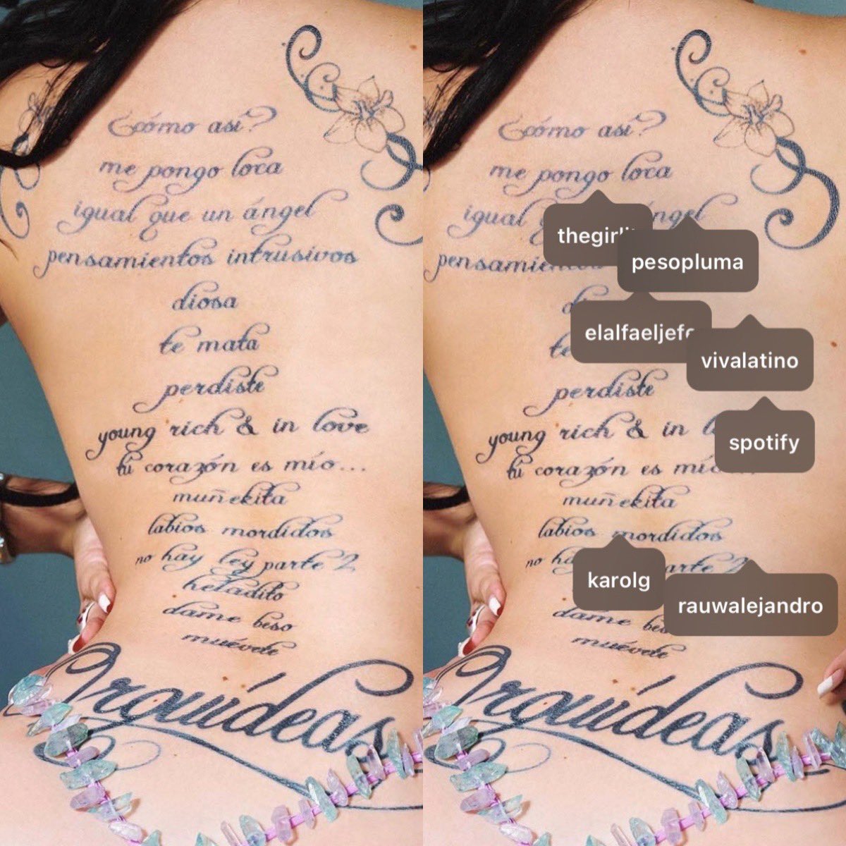 PopBase's tweet photo. Kali Uchis unveils the tracklist for her upcoming album ‘Orquídeas’ featuring Karol G, Peso Pluma, Rauw Alejandro, JT and El Alfa. https://t.co/jHkiqjp83y