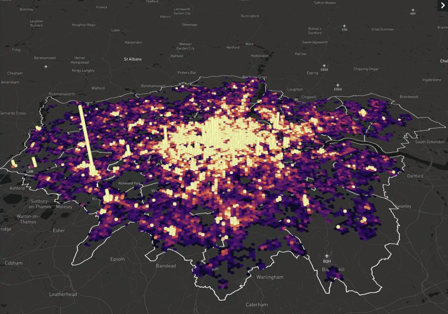 GLA's Craig Campbell at #IfGDataBites: High Streets Data Service - anonymised visitor footfall density across London has practical uses: 

🔵Busiest locations prioritised for mobile broadband
🔵Quietest times prioritised for residential waste pick-up

data.london.gov.uk/high-street-da…