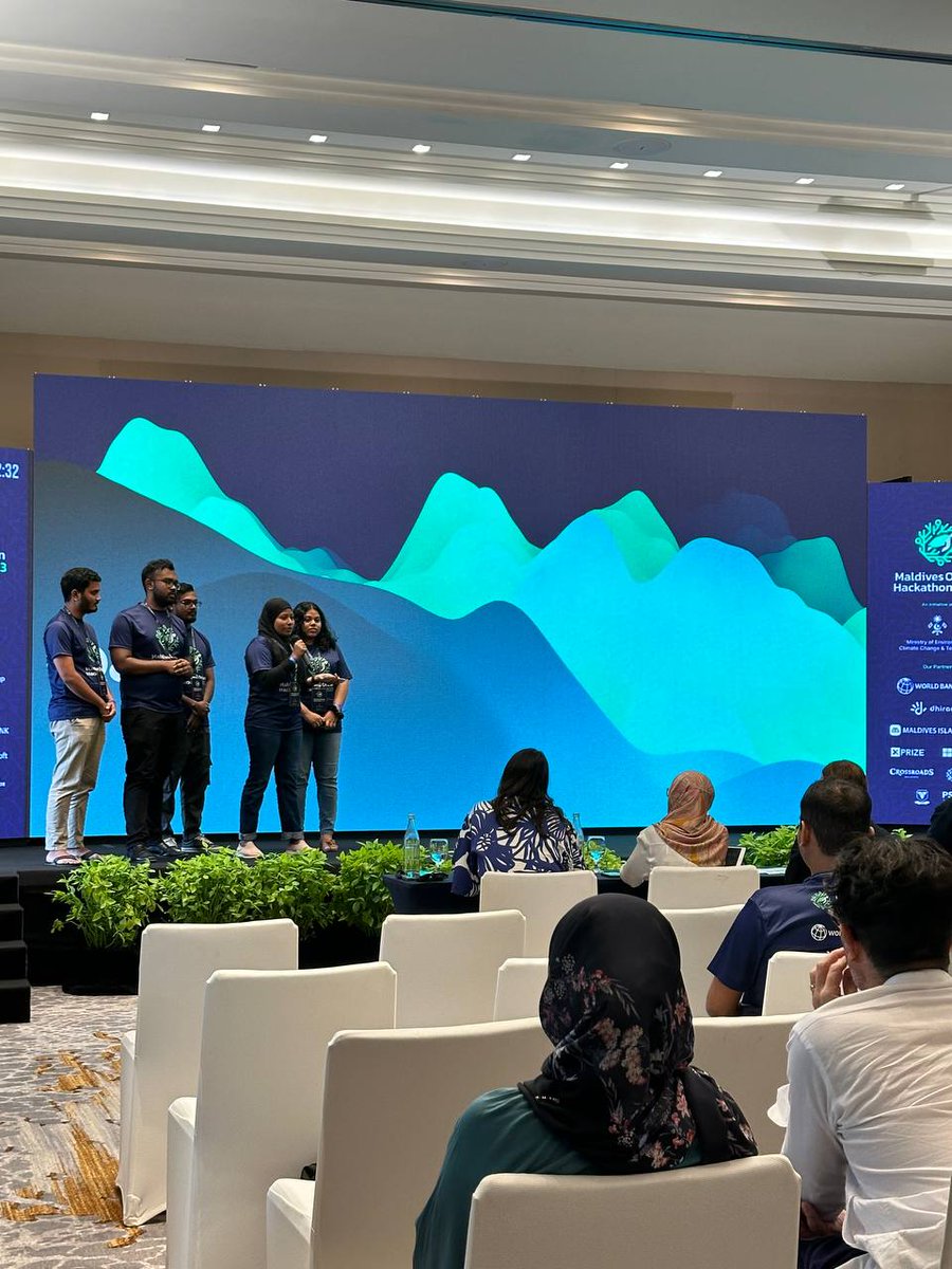 Shuja_Ath's tweet photo. 2/2 Grateful for mentors' guidance from @SabraNoordeen, Hassan Fahmy, Aminath Shooza.🙂Our mission is to shape policies and drive change in the Maldives. And safeguard our oceans for future generations. 🌊💙 #EnvironmentalImpact #ReduceOceanPollution @MoEnvmv @sparkhubmv https://t.co/u9Z2fAbOWB