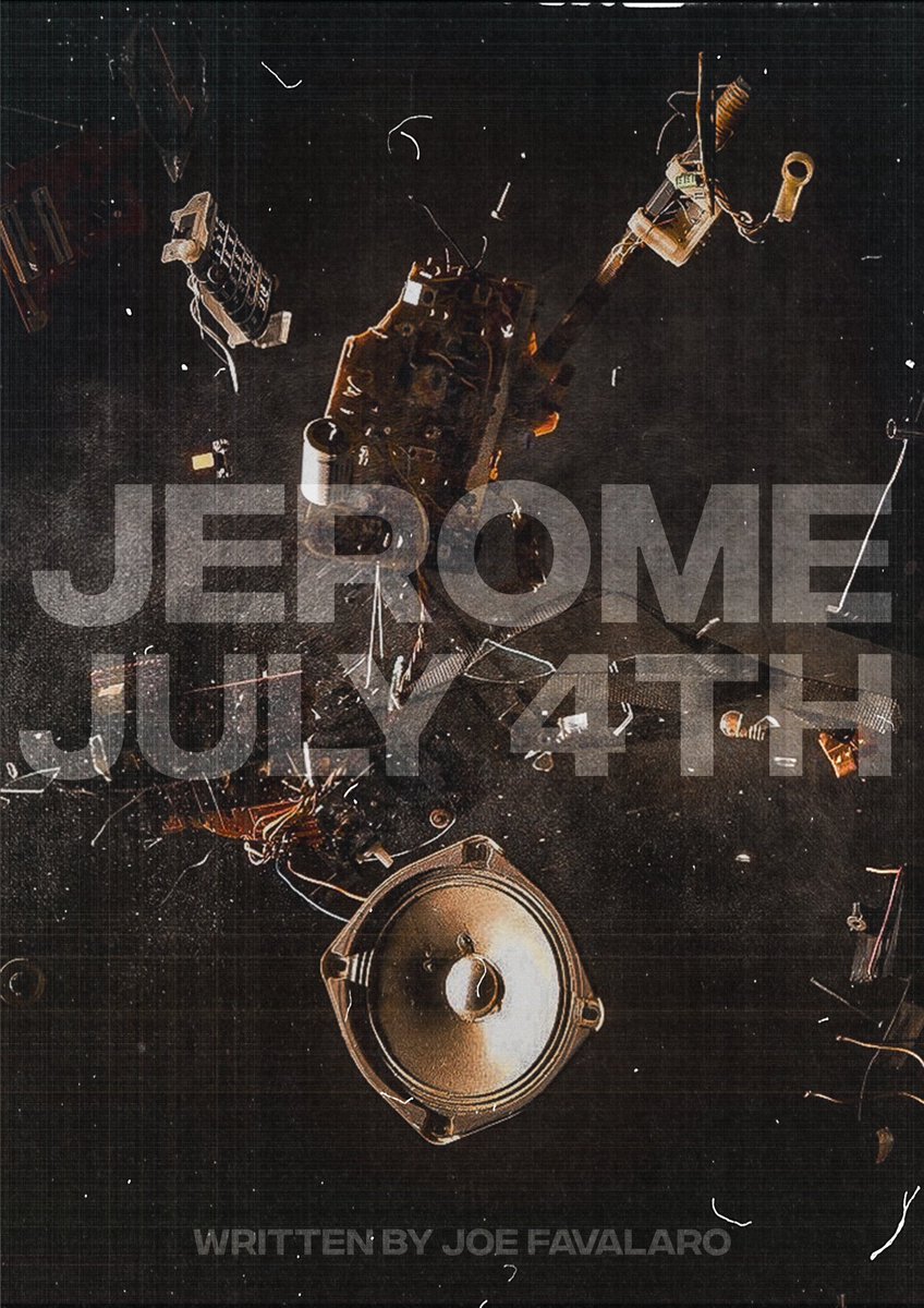 JoeFavalaro's tweet photo. Stoked that my drama feature, JEROME JULY 4TH, is a QF at @screencrafting drama comp! 

“A former musician struggles to maintain his sanity and quiet life in a small Arizona town when he becomes plagued by an ominous sound only he can hear.” 

Take Shelter meets Sound of Metal. https://t.co/gJlpiJX1Qp