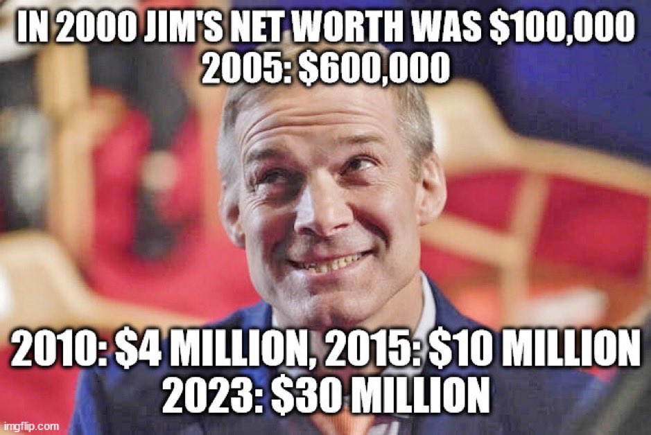 TiknisArts's tweet image. You didn't see that coming? I mean #shit, us normal people all saw that coming. How are the hell are you shocked? No worries #JimJordan is doing well for #Himself, #America.