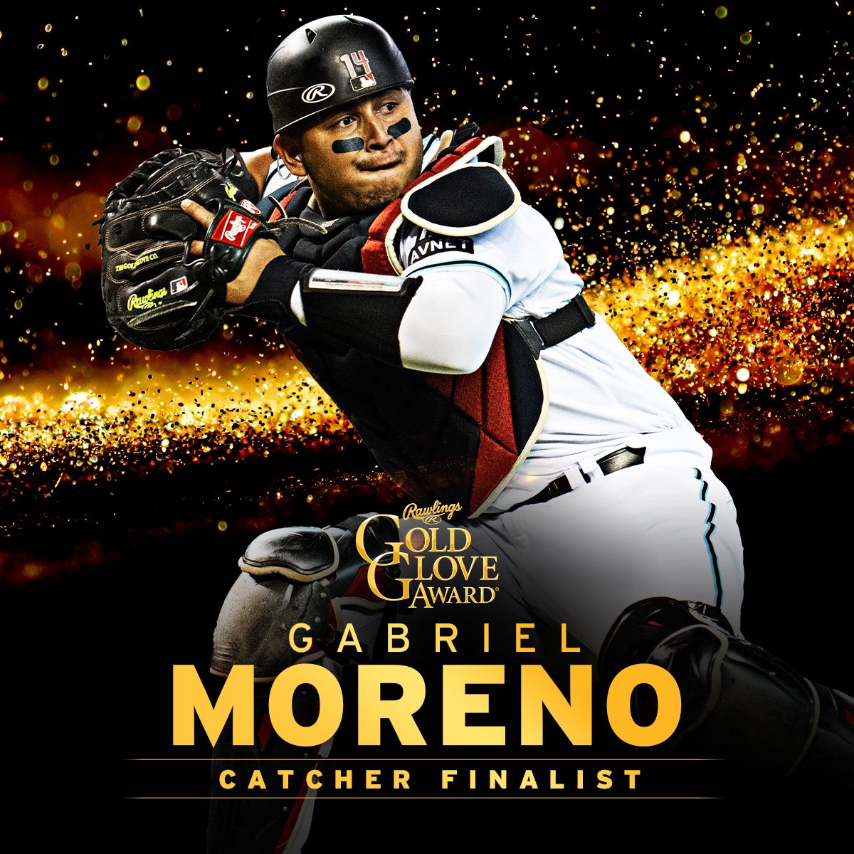 Dbacks's tweet photo. Going for the gold. 💪

Gabriel Moreno is a Gold Glove finalist! https://t.co/Eq7HSMkV57