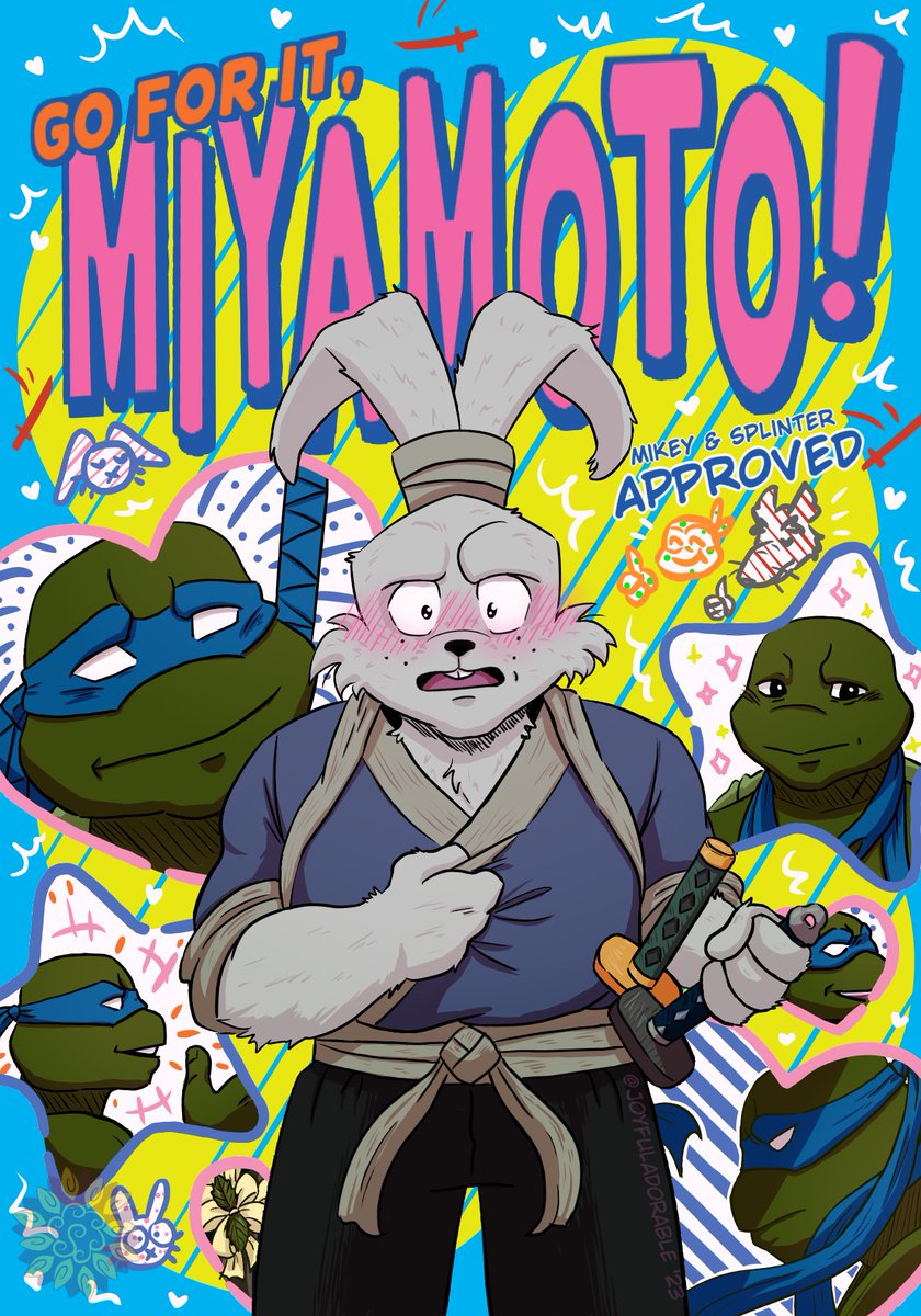 You got this, Usagi! (He does not got this) #TMNT #tmnt2k3 #leosagi