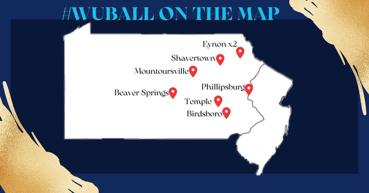 WilkesSoftball's tweet photo. #WUBall getting better every day! Just a sneak peek as to where some of our fall 2024, incoming first years will hail from! We couldn’t be more excited!
#RiseAbove #EarnYourRank https://t.co/fTKwEmLfHN