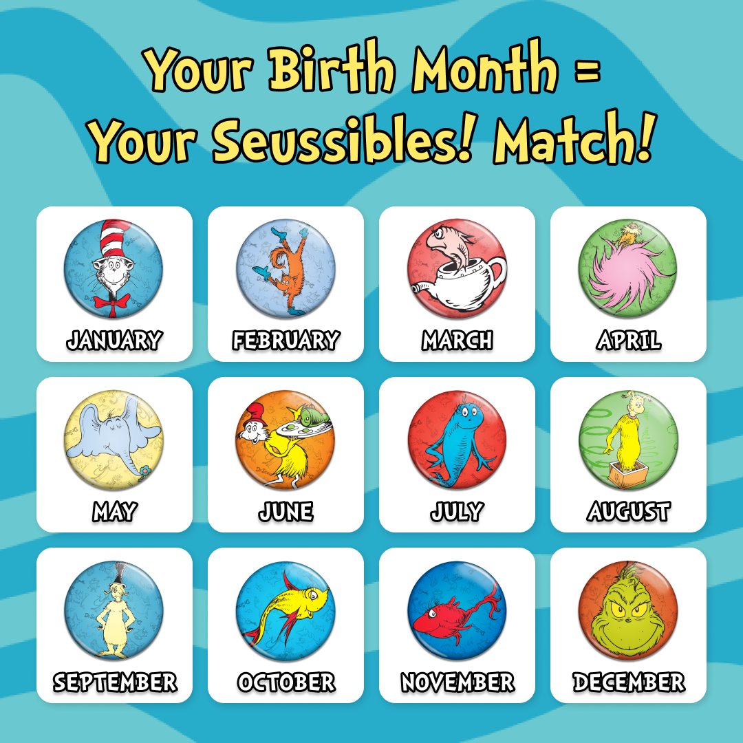 Who's your Seussibles! match? 

#seussibles #onFlow