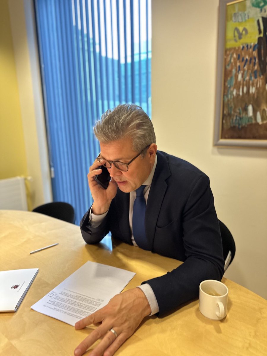 Bjarni Benediktsson (@bjarni_ben) on Twitter photo Thank you <a href="/DmytroKuleba/">Dmytro Kuleba</a>. Rest assured Iceland continues to stand in full solidarity with Ukraine against Russia’s illegal invasion & firmly supports Ukraine’s aspirations to join NATO as Euro-Atlantic security is best served with Ukraine as a NATO Ally. #SlavaUkraïni Thank you <a href="/DmytroKuleba/">Dmytro Kuleba</a>. Rest assured Iceland continues to stand in full solidarity with Ukraine against Russia’s illegal invasion & firmly supports Ukraine’s aspirations to join NATO as Euro-Atlantic security is best served with Ukraine as a NATO Ally. #SlavaUkraïni