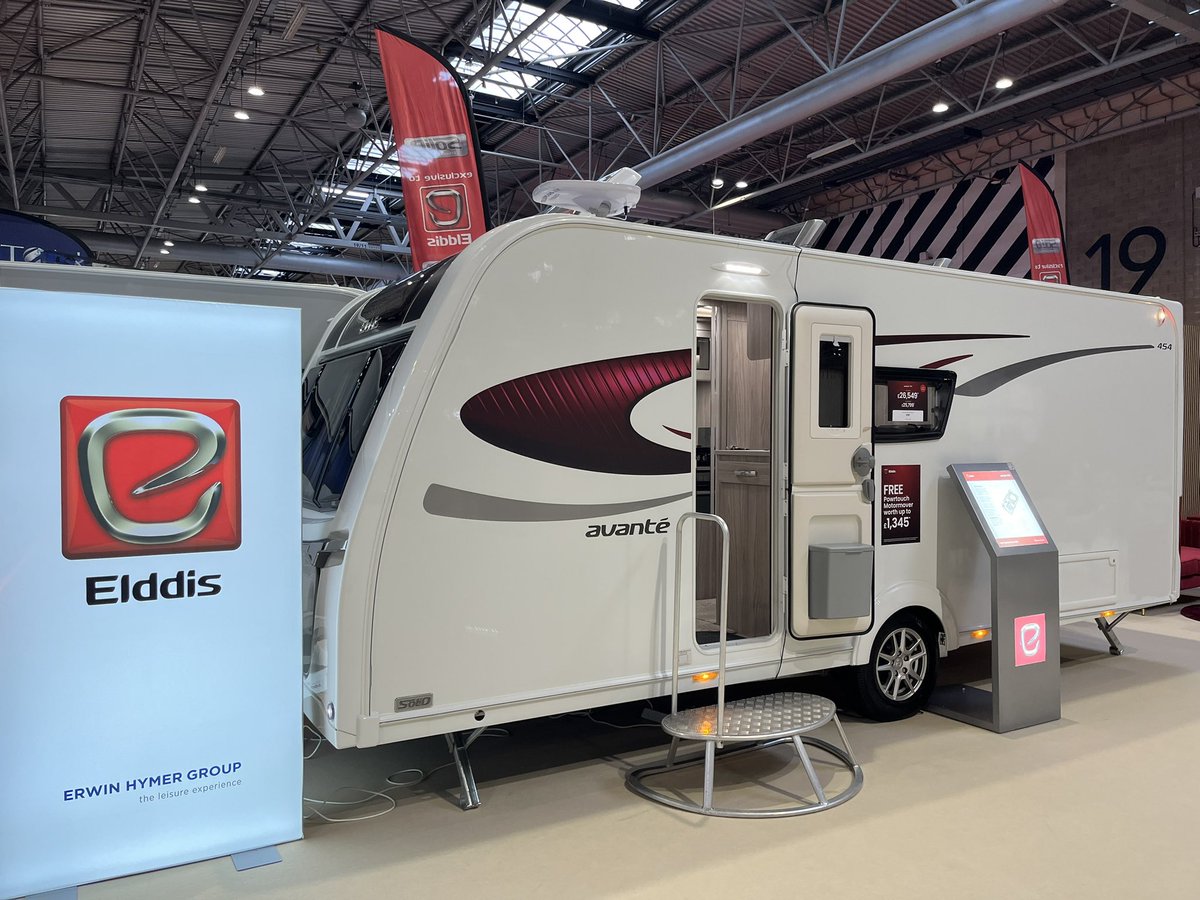 Visit our all-new Elddis Caravan stand at NEC Caravan Shows to see the latest models and receive your exclusive show offer! 

♦️Hall 20, Stand 19

#inspiringtravelsince1964

elddis.co.uk