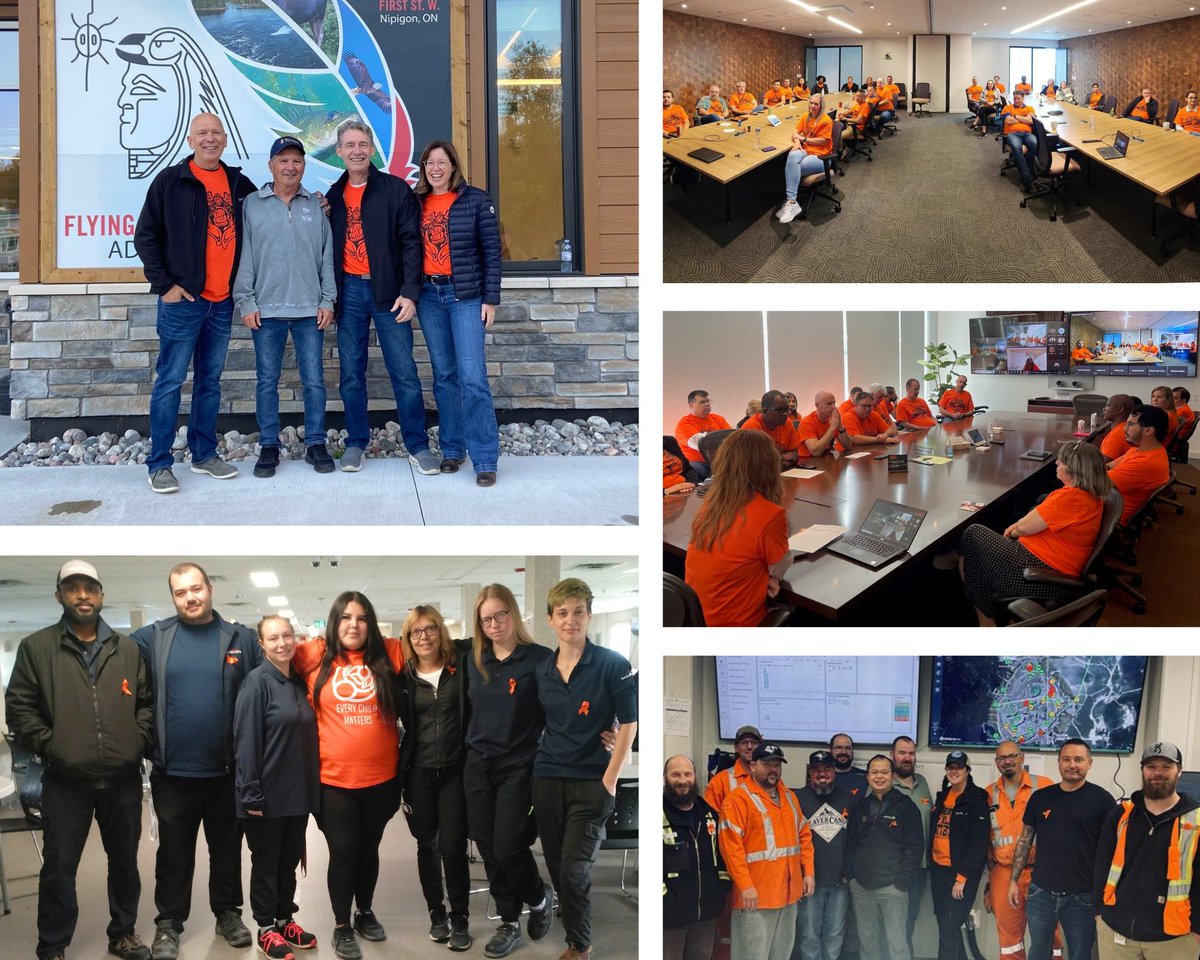 The week of Sep. 30, our employees at our Canadian sites took the time to mark the National Day for Truth and Reconciliation and honour the children who did not return from residential schools, as well as survivors and their families. 🧡
#NDTR #CallToAction92 #OrangeShirtDay