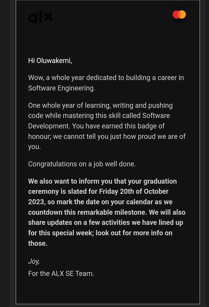 cap_keth's tweet photo. I'm glad I didn't give up. I'm now a graduate of Software Engineering @alx_africa 💃

#ALX_SE https://t.co/RdcFZtuLNV