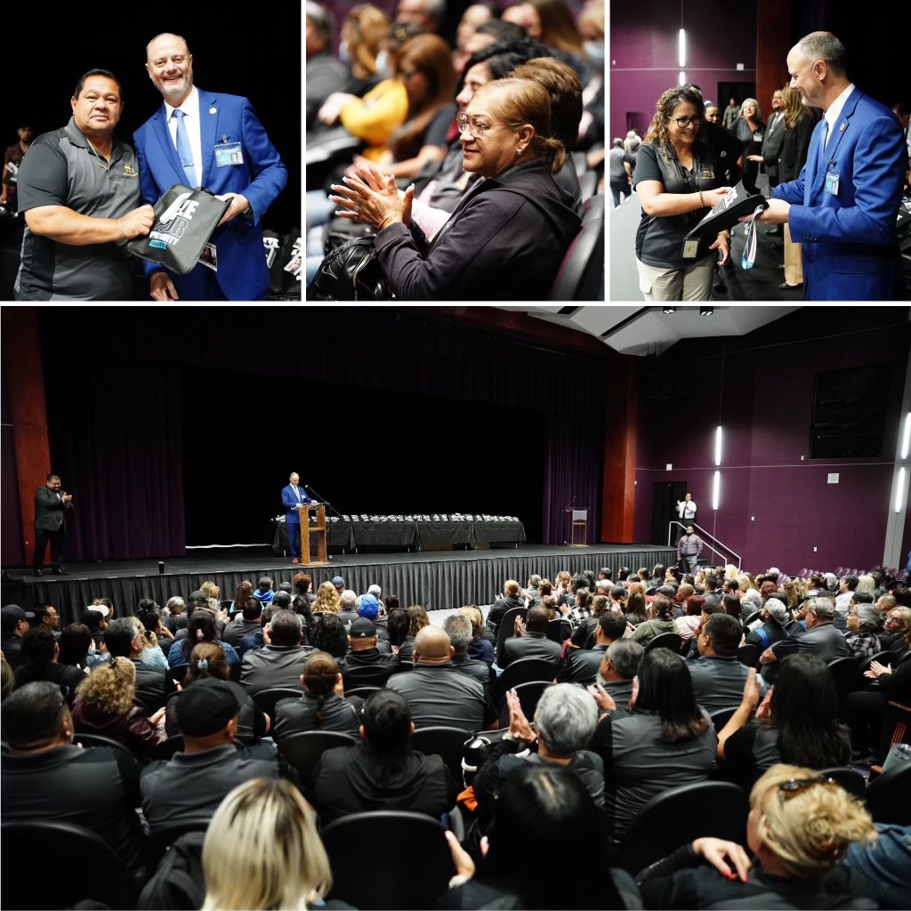 CarmanNate's tweet photo. What a great morning celebrating our fantastic #TeamSISD Transportation Department for #NationalSchoolBusSafetyWeek!  We appreciate all of you for doing your job with safety always on your mind. Thank you for helping us to be pioneers for a great future in #TeamSISD! https://t.co/AnWNj1wUS7