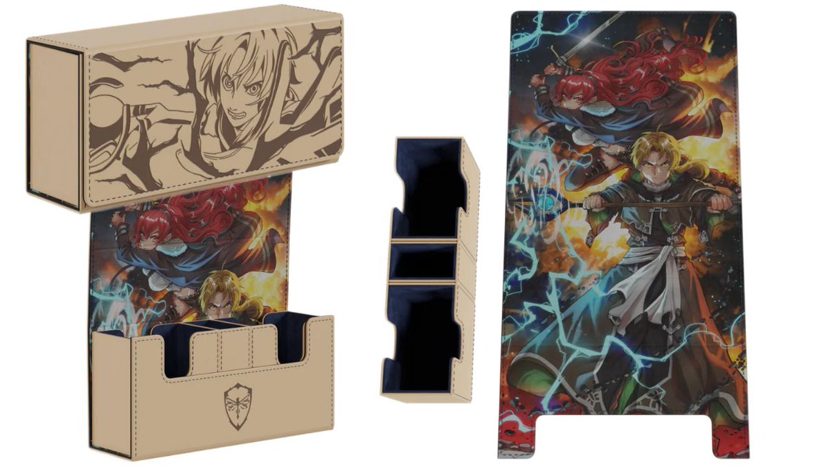 Commander_Jaime's tweet photo. Hi amigos, today I'm announcing a Sponsored Giveaway! The winner will win a deck box from Dueling Guard! They will be able to pick 1 from 4 anime designs as well! Good luck amigos!  Enter Giveaway Link: https://t.co/Gw30DAlo6Y https://t.co/Un7dSmkag5