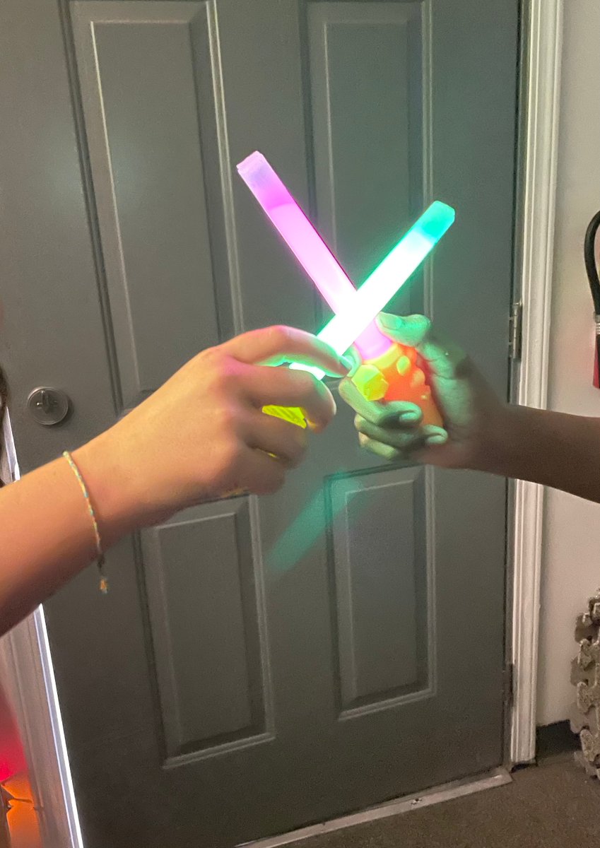 Mardian_EdTech's tweet photo. 5th grade completed their mini lightsaber designs using @tinkercad. A fun lesson for teaching Ss how to create negative space &amp; "drill" holes in their design. Ss must measure &amp; convert cm to mm precisely in order for the glow stick to fit properly.@WesterlySchool THX @EDUreboot https://t.co/DaW0f2kuQS