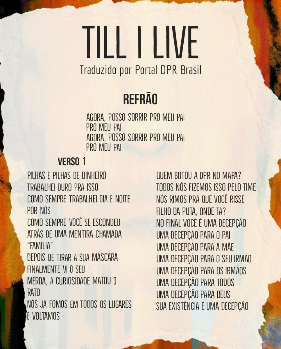 portaldpr's tweet photo. Tradução da música "Till I Live" do #dabin https://t.co/1KY5BOLr7Z