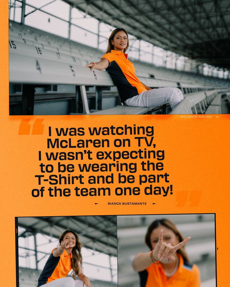 McLarenF1's tweet photo. Ready to go racing in papaya next year, @racerbia? 🙌 https://t.co/NrNA9Skhil