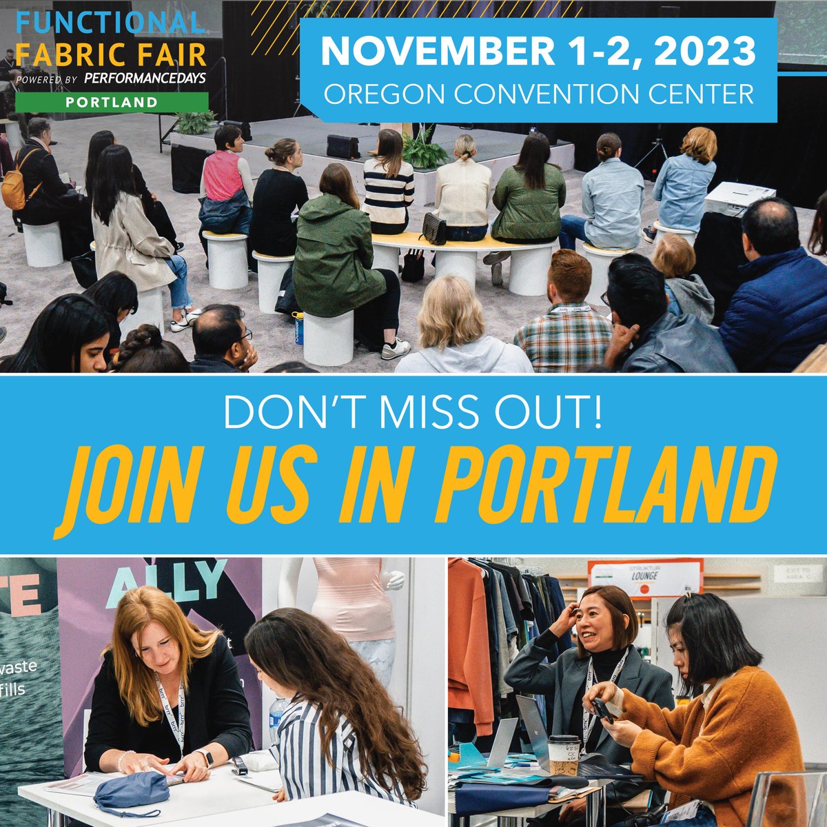 Functional Fabric Fair tweet media