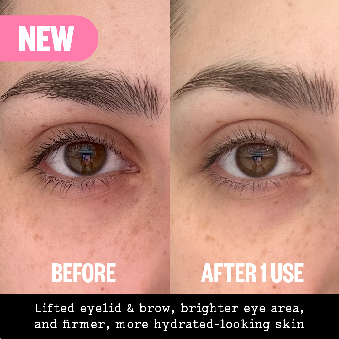 SHOWING UP WITH THE RECEIPTS 🙌💅

Ready to see your own before &amp; after with our NEW Retinol Eye Lift Patches? Grab them at @sephora! 💕