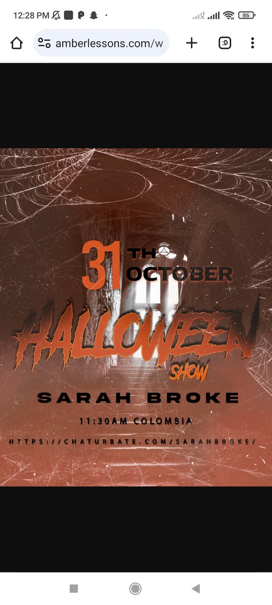 s_brokee's tweet photo. Guys, I'll be waiting for you this October 31st in my room. It's been a long time since we shared who can guess what my costume is? @chaturbate @chaturbate_eu https://t.co/OLXQ82s3TT